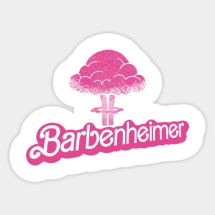 Barbenheimer Sticker